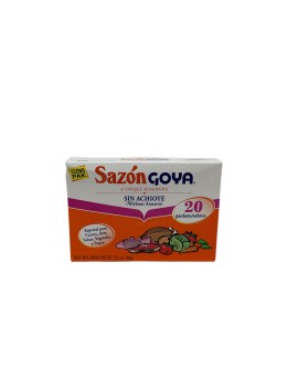 SAZON GOYA SIN ACHIOTE